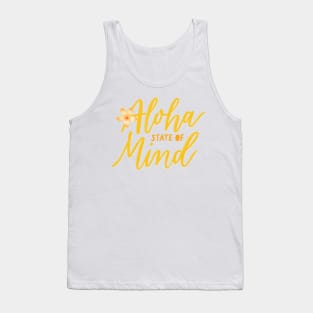 Aloha State of Mind with Flower Tank Top